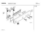 Схема №1 HB90557GB с изображением Панель управления для плиты (духовки) Siemens 00437187