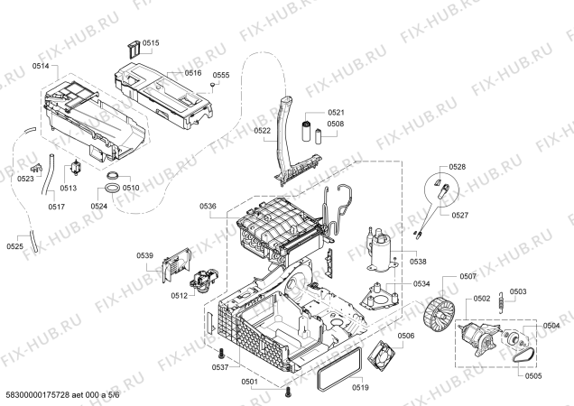 Схема №1 WTY86800TR HomeProfessional SelfCleaning Condenser с изображением Панель управления для сушильной машины Bosch 00749053