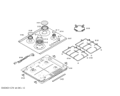 Схема №1 PHW207DEU Bosch с изображением Решетка для электропечи Bosch 00448316
