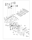 Схема №1 ACM 566 IX с изображением Дверца для плиты (духовки) Whirlpool 481244011722