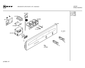 Схема №1 B1541A2 MEGA4547A с изображением Панель управления для плиты (духовки) Bosch 00434134