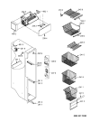 Схема №1 S27C FTT3XDF с изображением Холдер для холодильника Whirlpool 481246228596