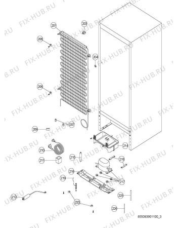 Схема №1 KDA 2460 A+ IO с изображением Дверка для холодильника Whirlpool 482000008879