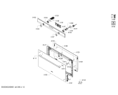 Схема №1 VB554DFR0 с изображением Панель управления для духового шкафа Siemens 00777604