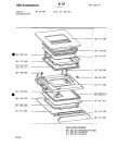 Схема №1 EP 64 G с изображением Запчасть для плиты (духовки) Aeg 8996611794604