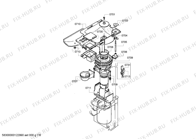 Схема №1 TK69009GB Surpresso S75 с изображением Канистра для электрокофеварки Siemens 00643207