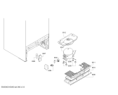 Схема №1 KSCYL60W1H с изображением Дверь для холодильной камеры Bosch 00712202