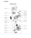 Схема №1 RO382111/410 с изображением Крышечка для пылесоса Rowenta RS-RT3520