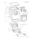 Схема №1 AQXF109EU (F039560) с изображением Инструкция по обслуживанию для стиральной машины Indesit C00143161