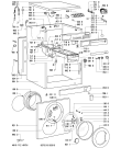 Схема №1 AWM 010/3-D/A с изображением Обшивка для стиральной машины Whirlpool 481245219612