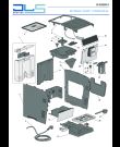 Схема №1 AUTENTICA PLUS  ETAM29.620.SB с изображением Обшивка для электрокофемашины DELONGHI 7313238741