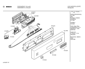 Схема №1 SGS5302RK с изображением Передняя панель для посудомойки Bosch 00351959