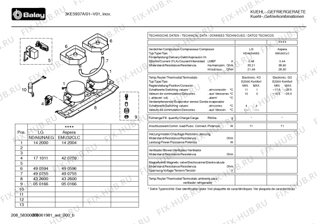 Схема №1 3KF4967N с изображением Ручка двери для холодильника Bosch 00491668