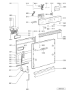 Схема №1 ADG 686 WH -n.prod. с изображением Обшивка для посудомойки Whirlpool 480140100471