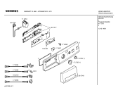 Схема №1 WXL860FE SIWAMAT XL 860  fuzzy plus с изображением Панель управления для стиралки Siemens 00431469