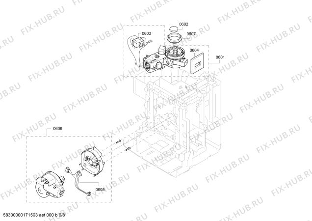 Схема №1 TCC78K750A с изображением Противень для электрокофеварки Bosch 00649243