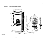 Схема №1 WS3001 с изображением Тормозной элемент для стиралки Siemens 00041768