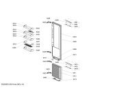 Схема №1 IC550129 с изображением Дренажный желоб для холодильной камеры Bosch 00366241
