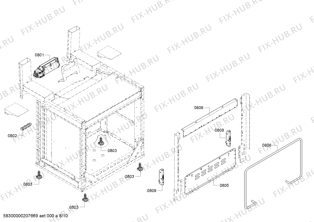Схема №1 PRD305PH Thermador с изображением Варочная панель для электропечи Bosch 00714354