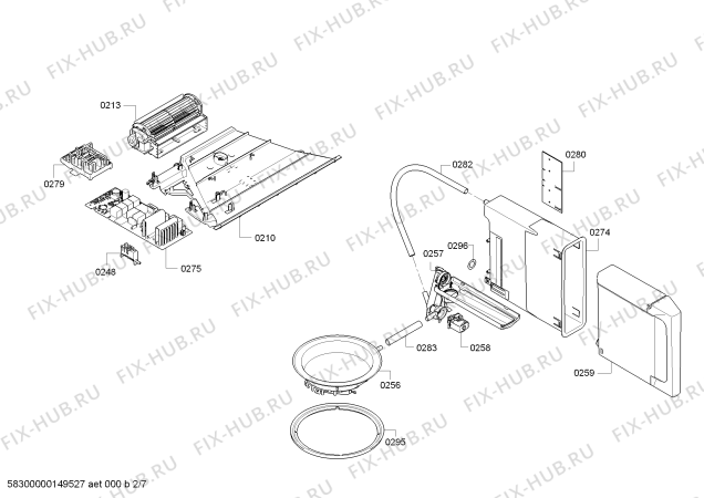 Схема №2 C49C62N0 с изображением Амортизатор для духового шкафа Bosch 00620799