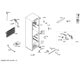 Схема №1 KG19V52TI с изображением Дверь для холодильной камеры Siemens 00242241
