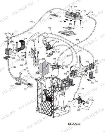 Схема №1 W11CM145 с изображением Дроссель Whirlpool 482000037744