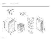 Схема №1 KF15L02 с изображением Вставка для холодильника Siemens 00030827