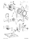 Схема №1 AWM 8500-OA с изображением Обшивка для стиралки Whirlpool 481245215264