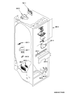 Схема №1 500 962 41 с изображением Декоративная панель для холодильника Whirlpool 481246049663