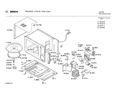 Схема №1 0750491176 HMG650B с изображением Панель для свч печи Bosch 00056776