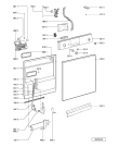 Схема №1 ADP 4542/6 WH с изображением Микромодуль для посудомоечной машины Whirlpool 481221838471