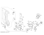 Схема №2 SMS44GW00R Serie4, SilencePlus с изображением Передняя панель для посудомойки Bosch 11021912