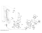 Схема №1 SMI90E25NL с изображением Силовой модуль запрограммированный для посудомоечной машины Bosch 12018425