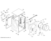 Схема №1 WAT24464IN с изображением Панель управления для стиральной машины Bosch 11027146