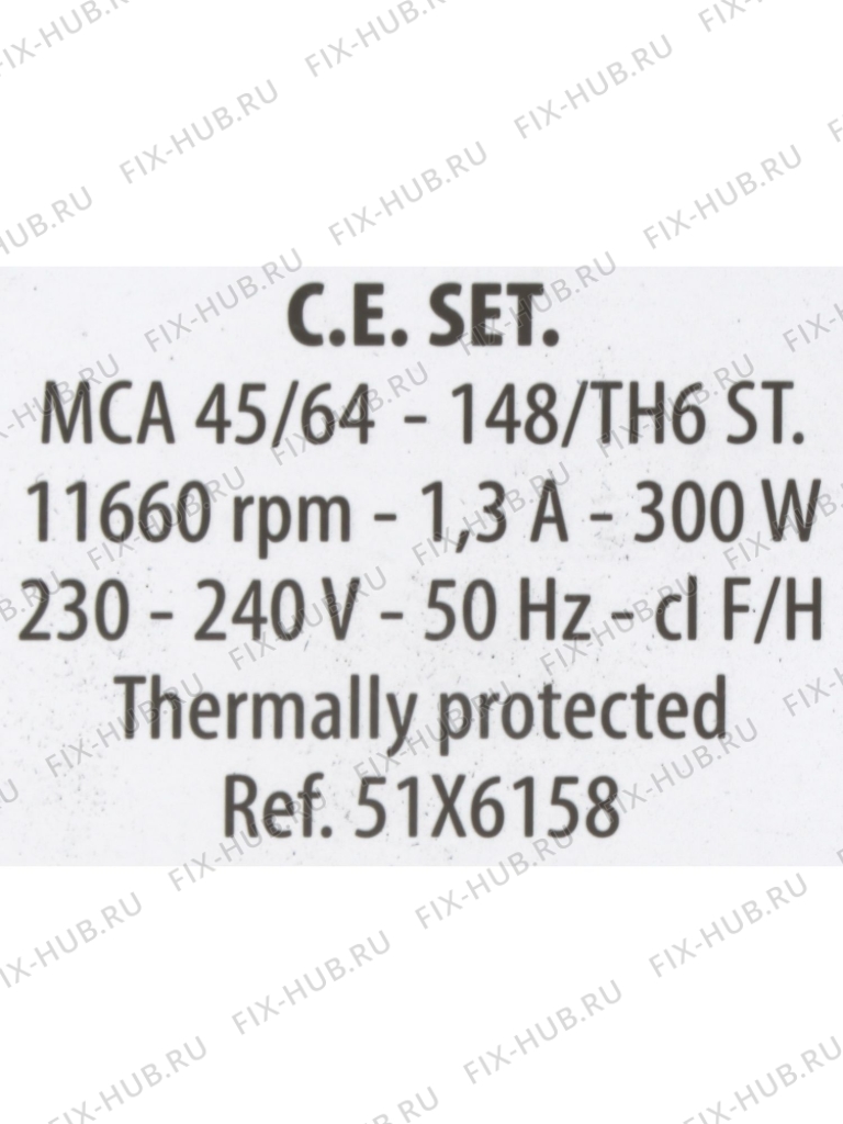 Большое фото - Мотор для стиральной машины Siemens 00144857 в гипермаркете Fix-Hub