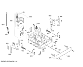 Схема №1 SRU55M18SK с изображением Передняя панель для посудомоечной машины Bosch 00664576