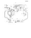 Схема №1 WA 6980 RE BK с изображением Декоративная панель для стиральной машины Whirlpool 480111104834