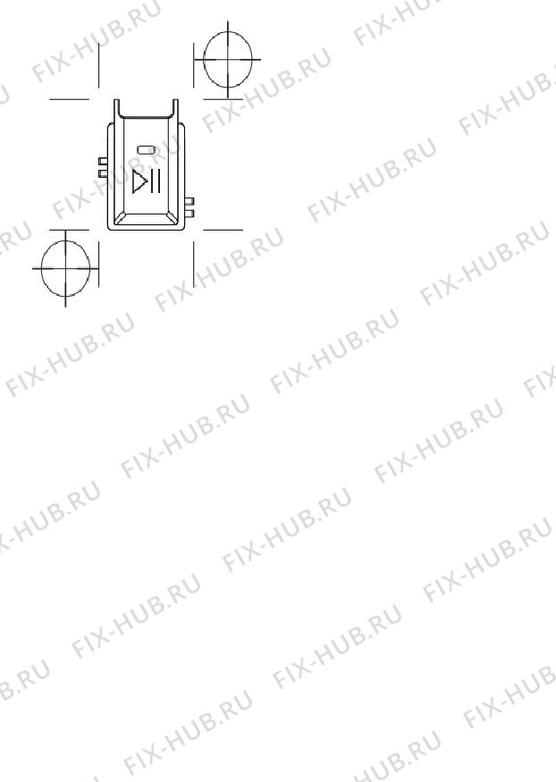 Большое фото - Кнопка вкл./выкл. для стиральной машины Indesit C00538343 в гипермаркете Fix-Hub