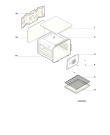 Схема №1 OK89ED0XHA (F087042) с изображением Субмодуль для плиты (духовки) Indesit C00308505