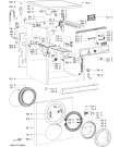 Схема №1 AWO 6466 с изображением Микромодуль для стиралки Whirlpool 480111104335