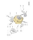 Схема №1 AWG 400 BAL с изображением Декоративная панель для стиральной машины Whirlpool 480111101199
