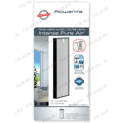 Спецфильтр для увлажнителя и очистителя воздуха Rowenta XD6075U0 в гипермаркете Fix-Hub