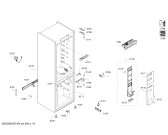 Схема №1 KG39NVW45 Siemens с изображением Дверь для холодильной камеры Bosch 00717462