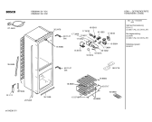 Схема №1 KIM28440IE с изображением Дверь для холодильной камеры Bosch 00218774