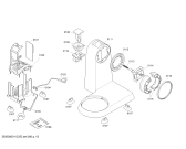 Схема №1 MUM8100CH MUM8 professional с изображением Штатив для кухонного измельчителя Bosch 00144347