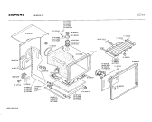 Схема №1 HE8012 с изображением Корпус духовки для электропечи Siemens 00230104