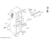 Схема №1 3KFP7669 с изображением Дверь морозильной камеры для холодильника Bosch 00687258