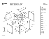 Схема №1 E1553S0 MEGA 1551 с изображением Панель управления для плиты (духовки) Bosch 00290574