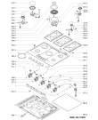 Схема №1 AKT717IX с изображением Подрешетка для плиты (духовки) Whirlpool 481245858465