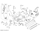 Схема №1 SN46T290SK с изображением Передняя панель для посудомойки Siemens 00676651